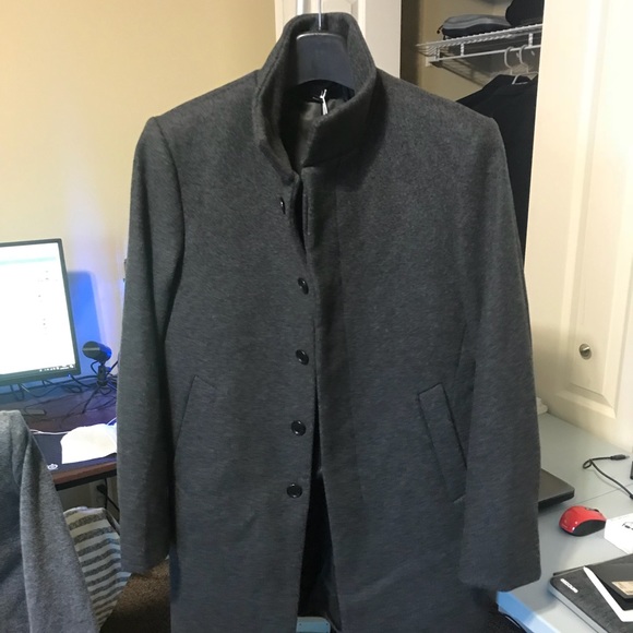 Men’s wool coat - Picture 2 of 2